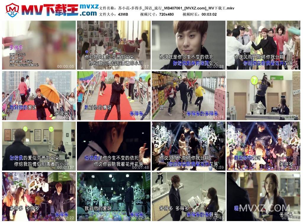 苏小花-多得多_国语_流行_MB407061